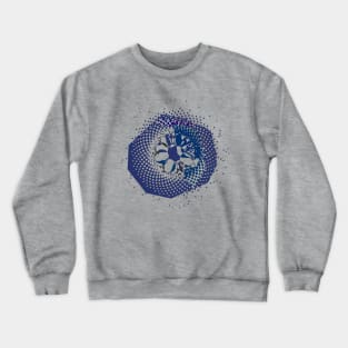 3D Crystal Phyllotaxis Flower Crewneck Sweatshirt